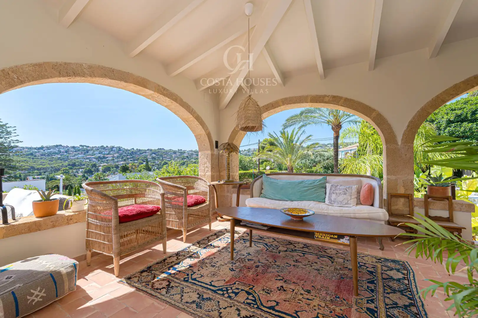 Terrace of Houses for sale in Jávea / Xàbia  with Air Conditioner, Private garden and Terrace