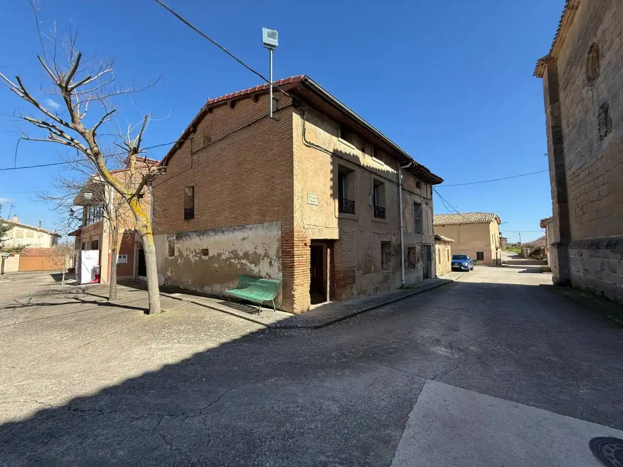 Exterior view of Houses for sale in Castildelgado  with Heating and Private garden