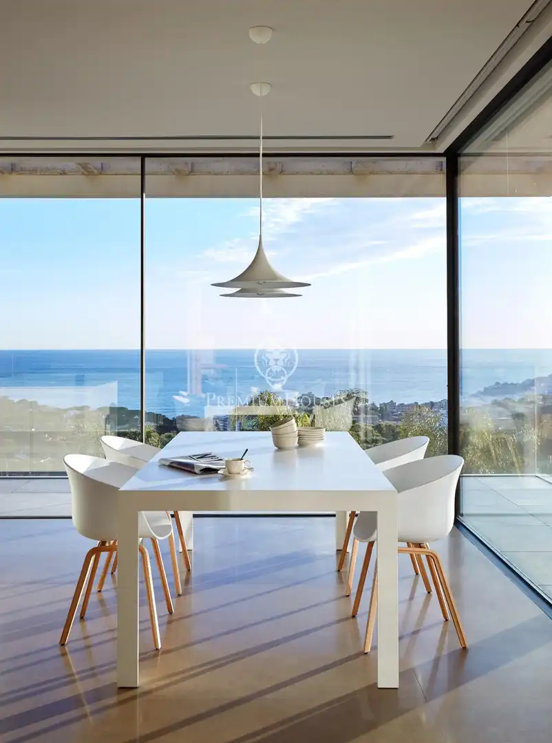 Comedor de Casa o chalet de alquiler en Lloret de Mar con Calefacción, Jardín privado y Piscina