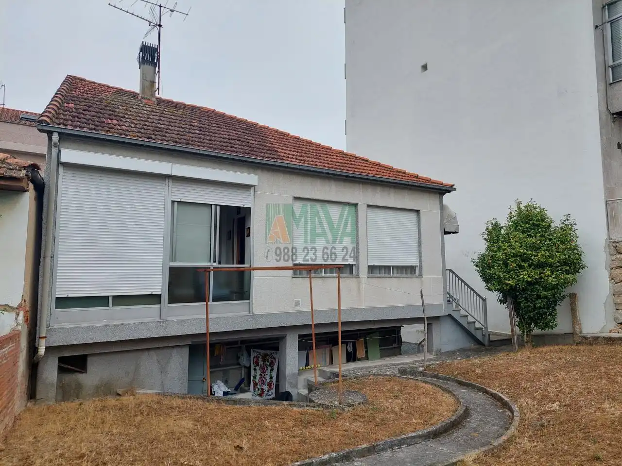 Exterior view of Houses for sale in Ourense Capital   with Heating and Private garden
