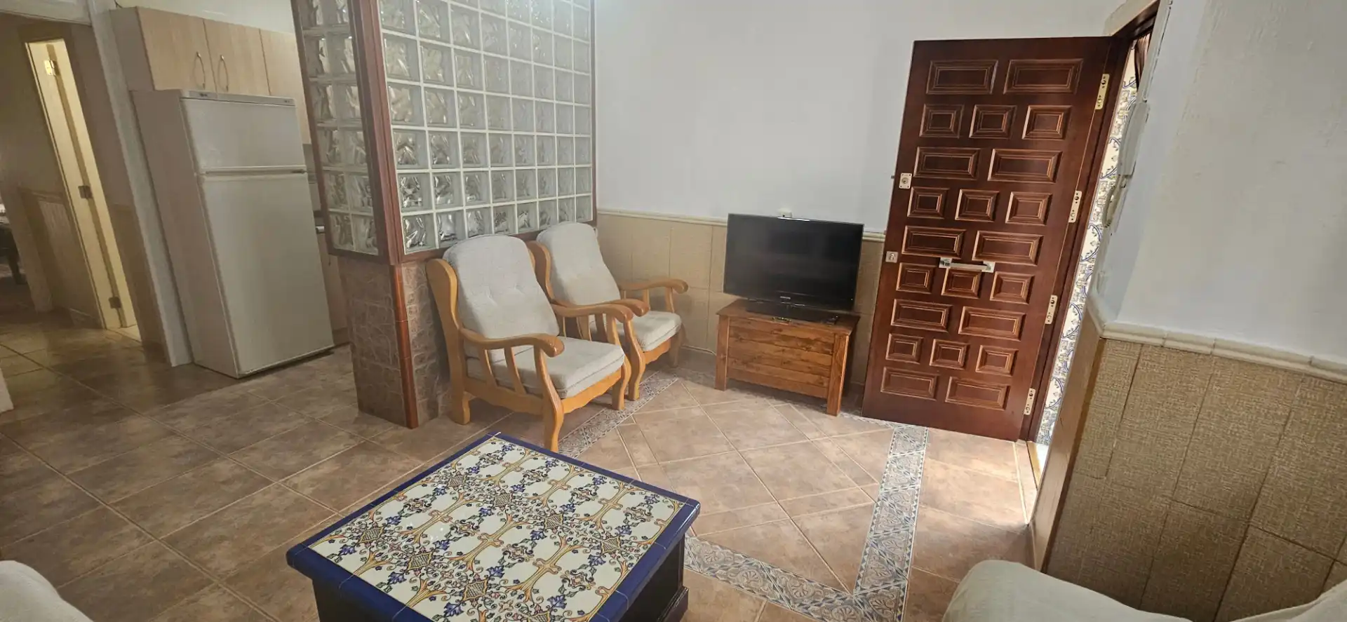 Living room of Flat for rent in El Campello  with Air Conditioner, Heating and Furnished