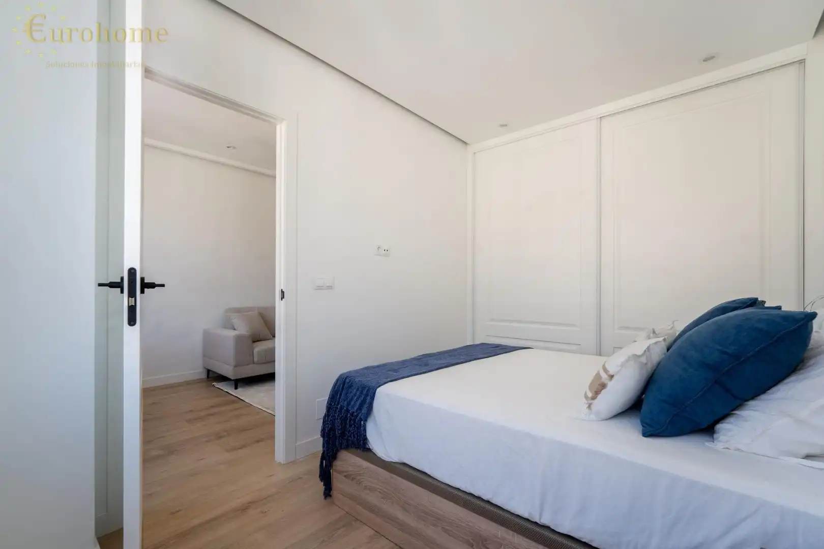 Schlafzimmer von Wohnung zum Verkauf in Madrid mit Klimaanlage, Heizung und Abstellraum
