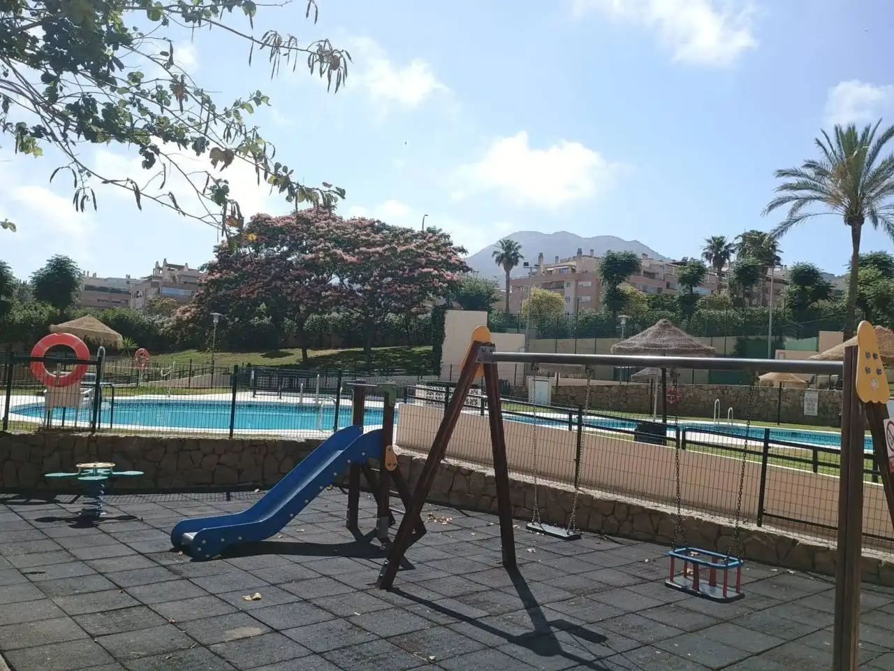 Swimming pool of Apartments for rent in Torremolinos  with Air Conditioner, Heating and Terrace