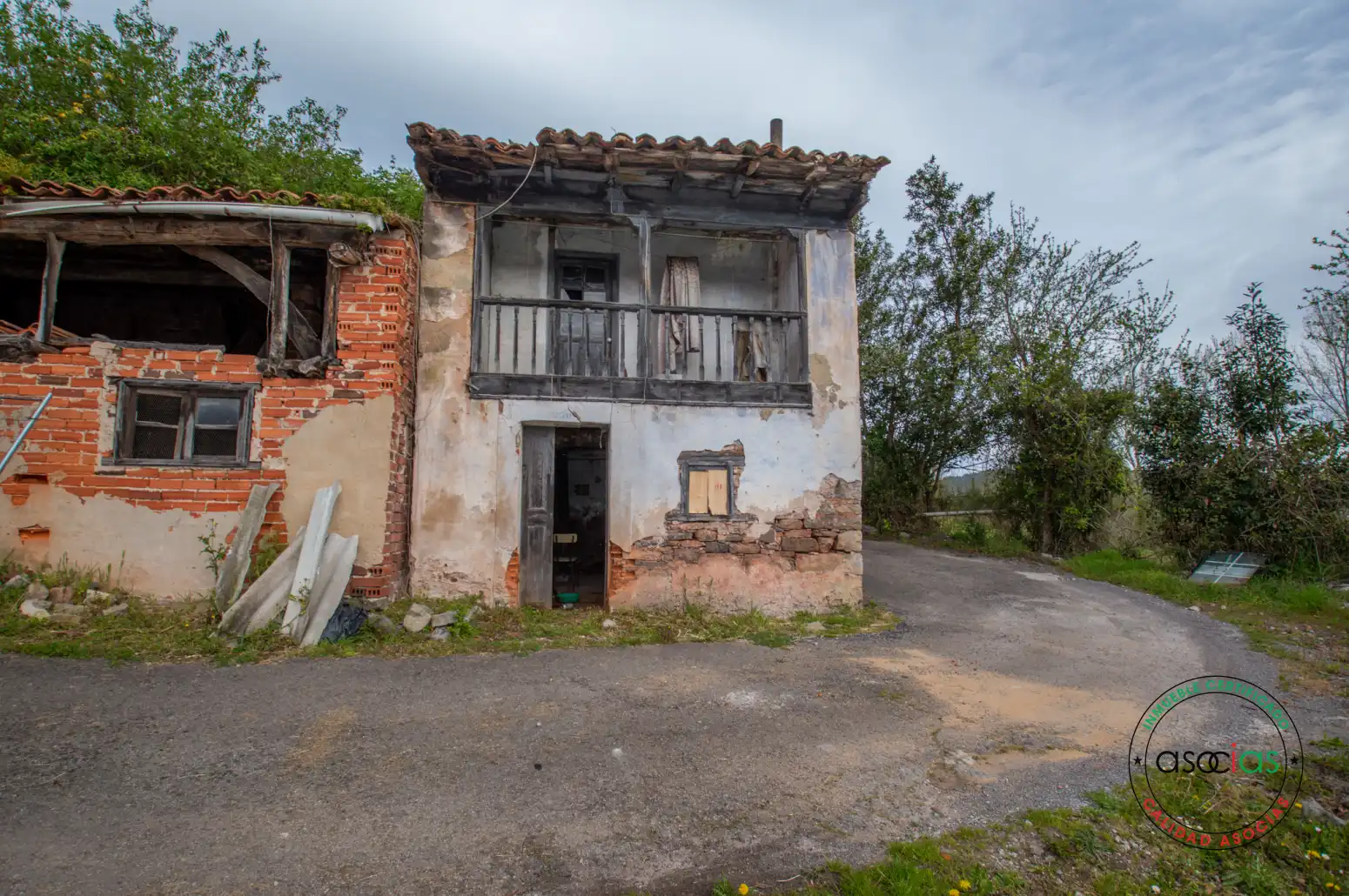 Vista exterior de Casa adosada en venta en Colunga con Parquet y Terraza