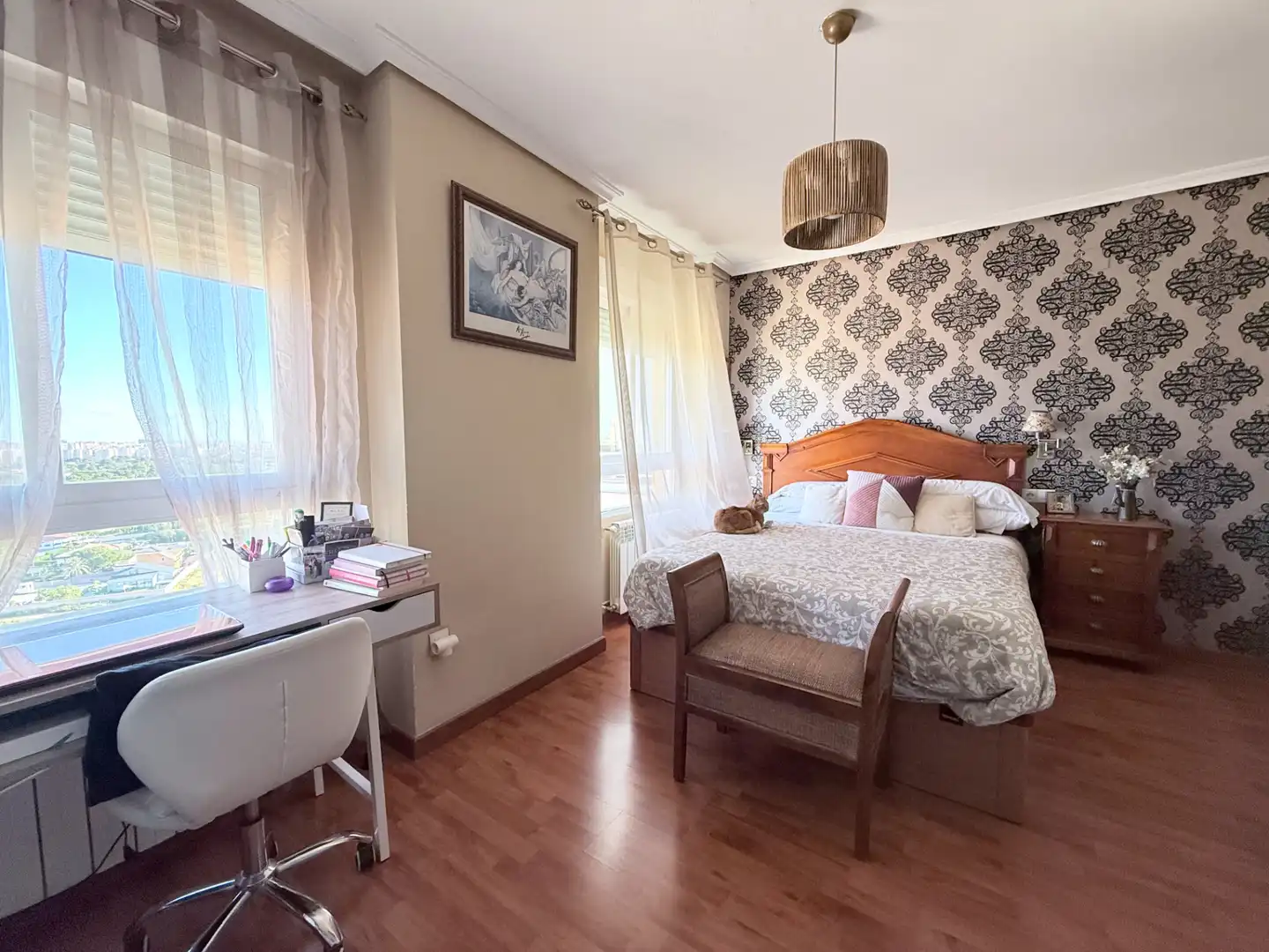 Schlafzimmer von Wohnung zum Verkauf in El Campello mit Klimaanlage, Heizung und Parkett