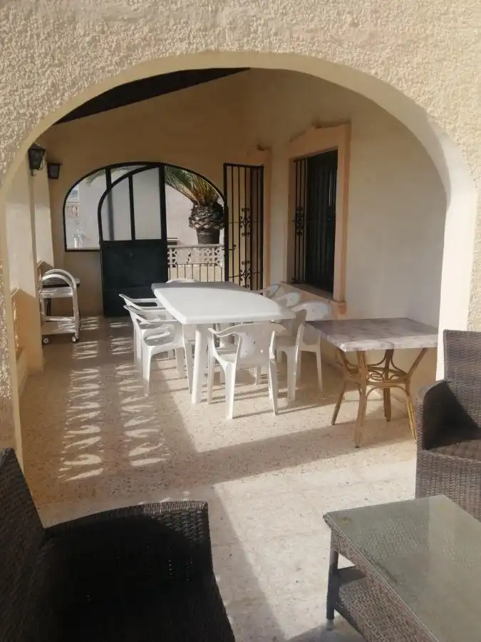 Terraza de Casa o chalet en venta en Calpe / Calp con Jardín privado, Terraza y Amueblado