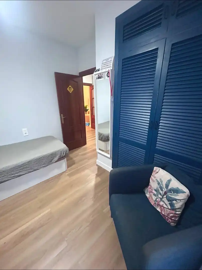 Bedroom of Flat for sale in Málaga