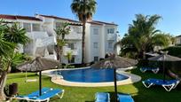 Exterior view of Planta baja for sale in Estepona  with Air Conditioner, Swimming Pool and Balcony