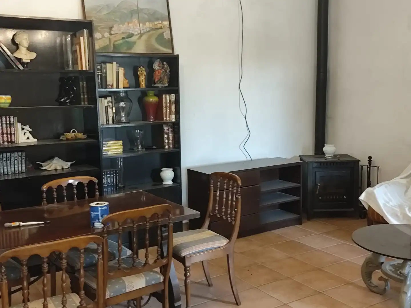 Menjador de Casa o xalet en venda en Elche / Elx amb Jardí privat i Moblat