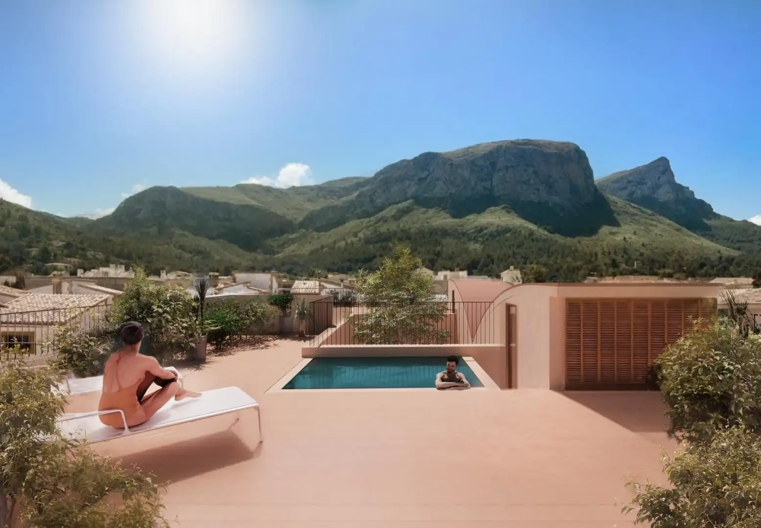Terrassa de Apartament en venda en Artà amb Aire condicionat i Piscina