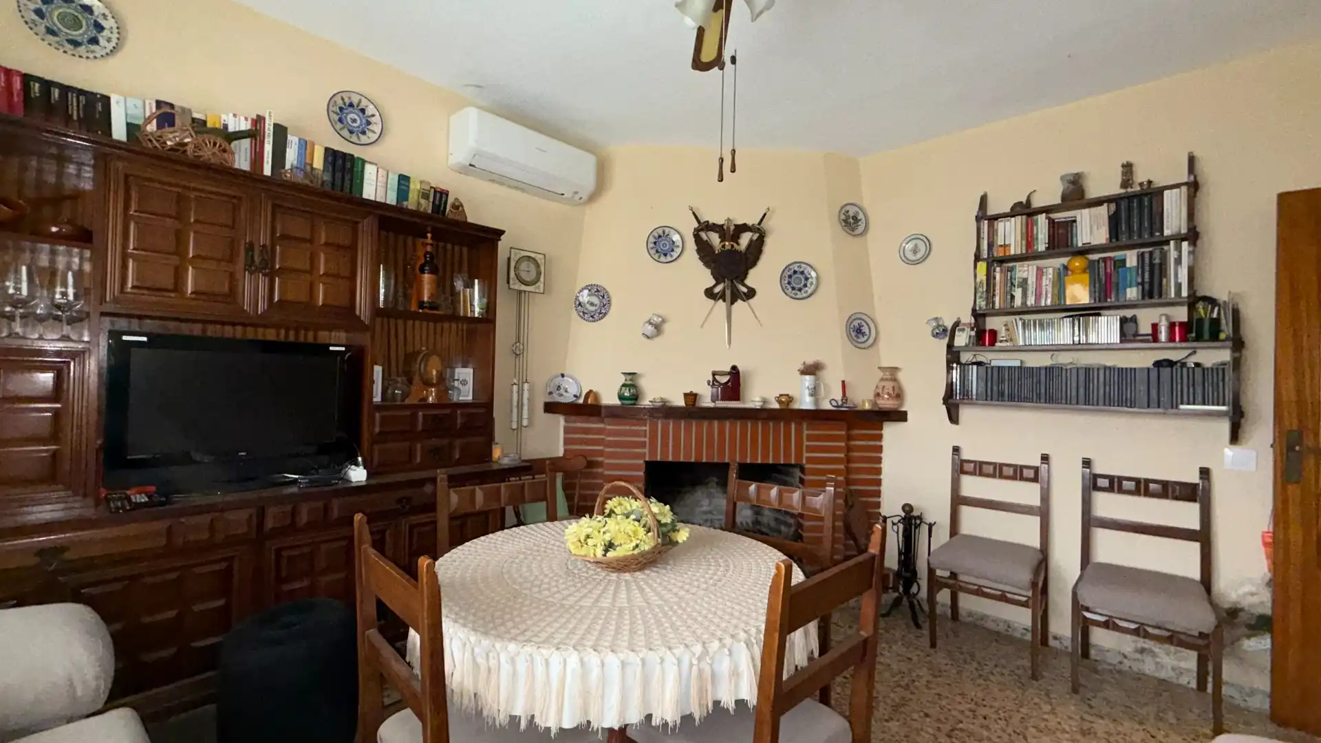 Esszimmer von Haus oder Chalet zum Verkauf in Almorox mit Klimaanlage, Privatgarten und Terrasse