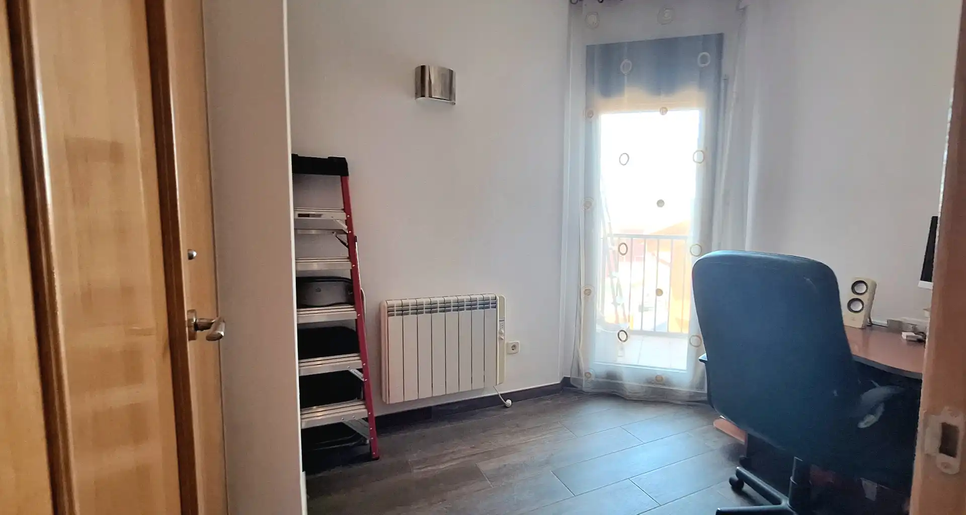 Schlafzimmer von Maisonette zum Verkauf in Terrassa mit Klimaanlage, Parkett und Terrasse