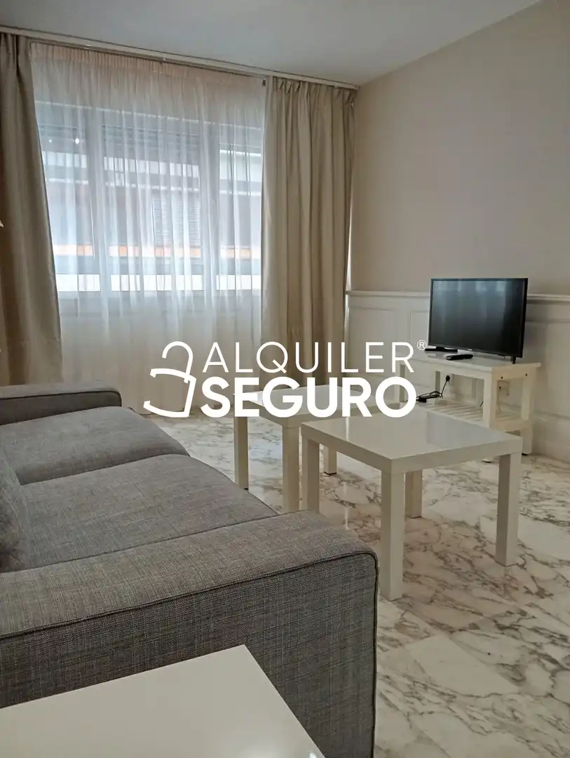 Sala de estar de Piso de alquiler en Las Palmas de Gran Canaria con Amueblado