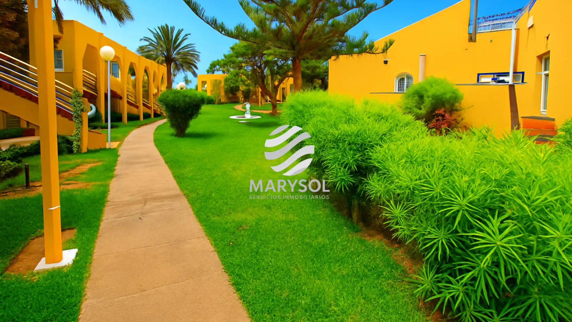 Exterior view of Apartments for rent in San Bartolomé de Tirajana  with Air Conditioner, Heating and Terrace