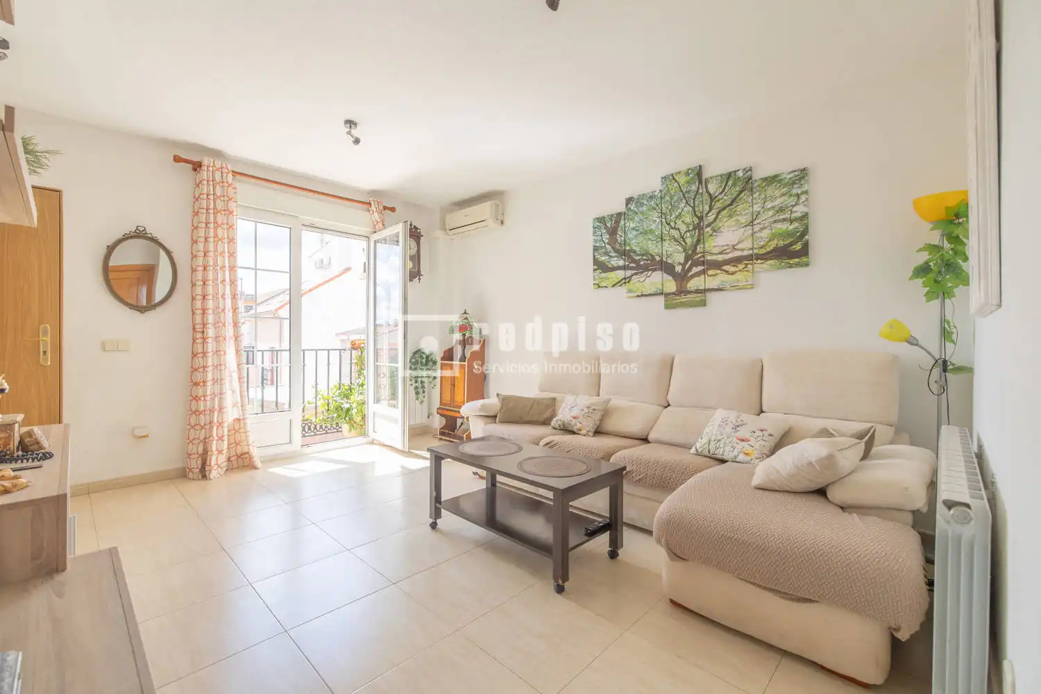 Sala de estar de Piso en venta en El Álamo con Aire acondicionado, Calefacción y Terraza