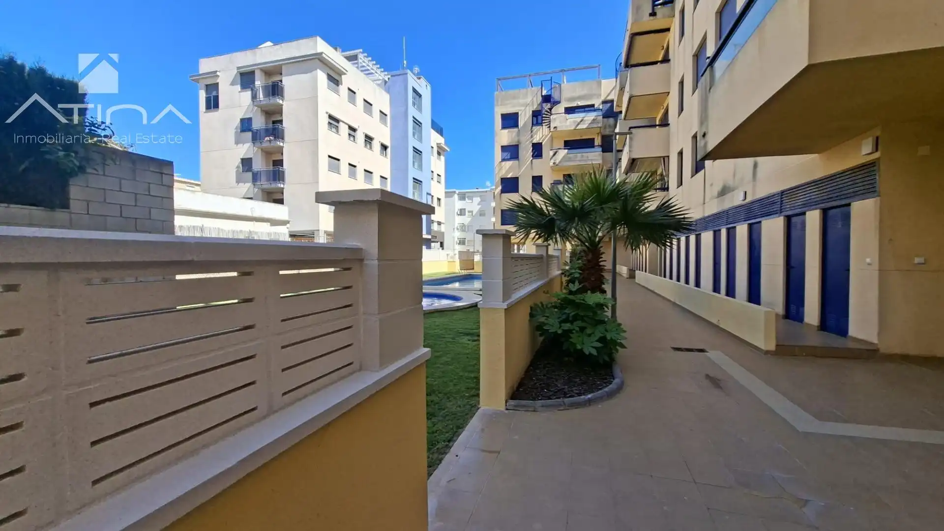 Vista exterior de Apartamento en venta en Bellreguard con Aire acondicionado, Jardín privado y Terraza