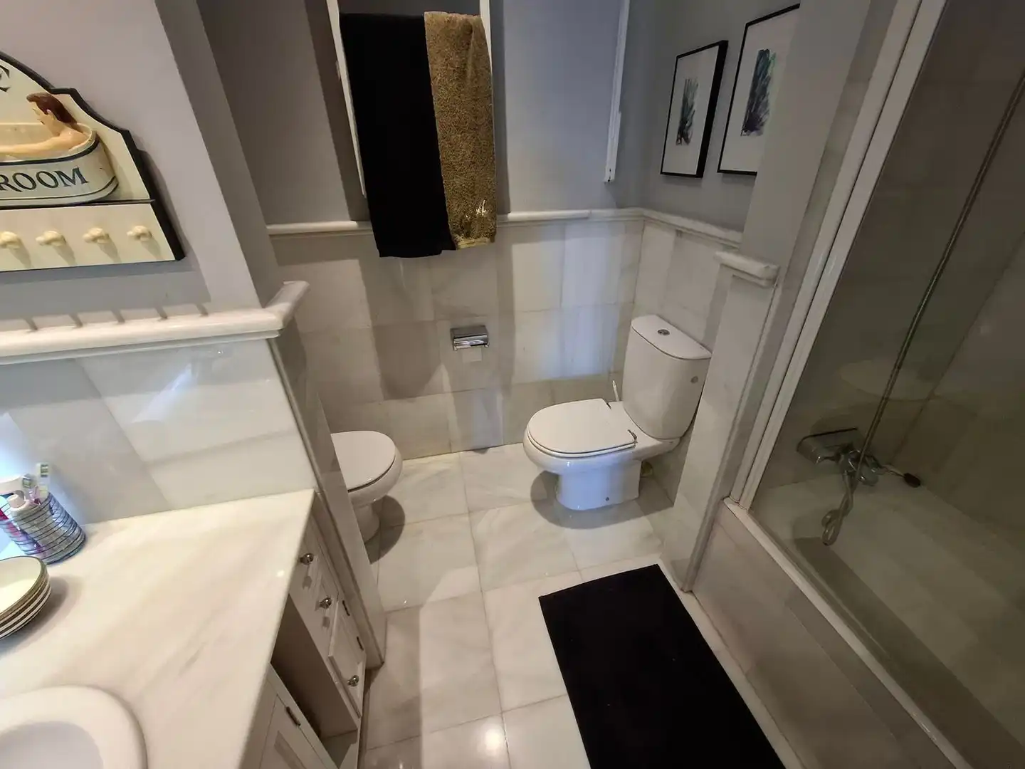 Baño de Casa o chalet en venta en Alicante / Alacant con Calefacción, Jardín privado y Terraza
