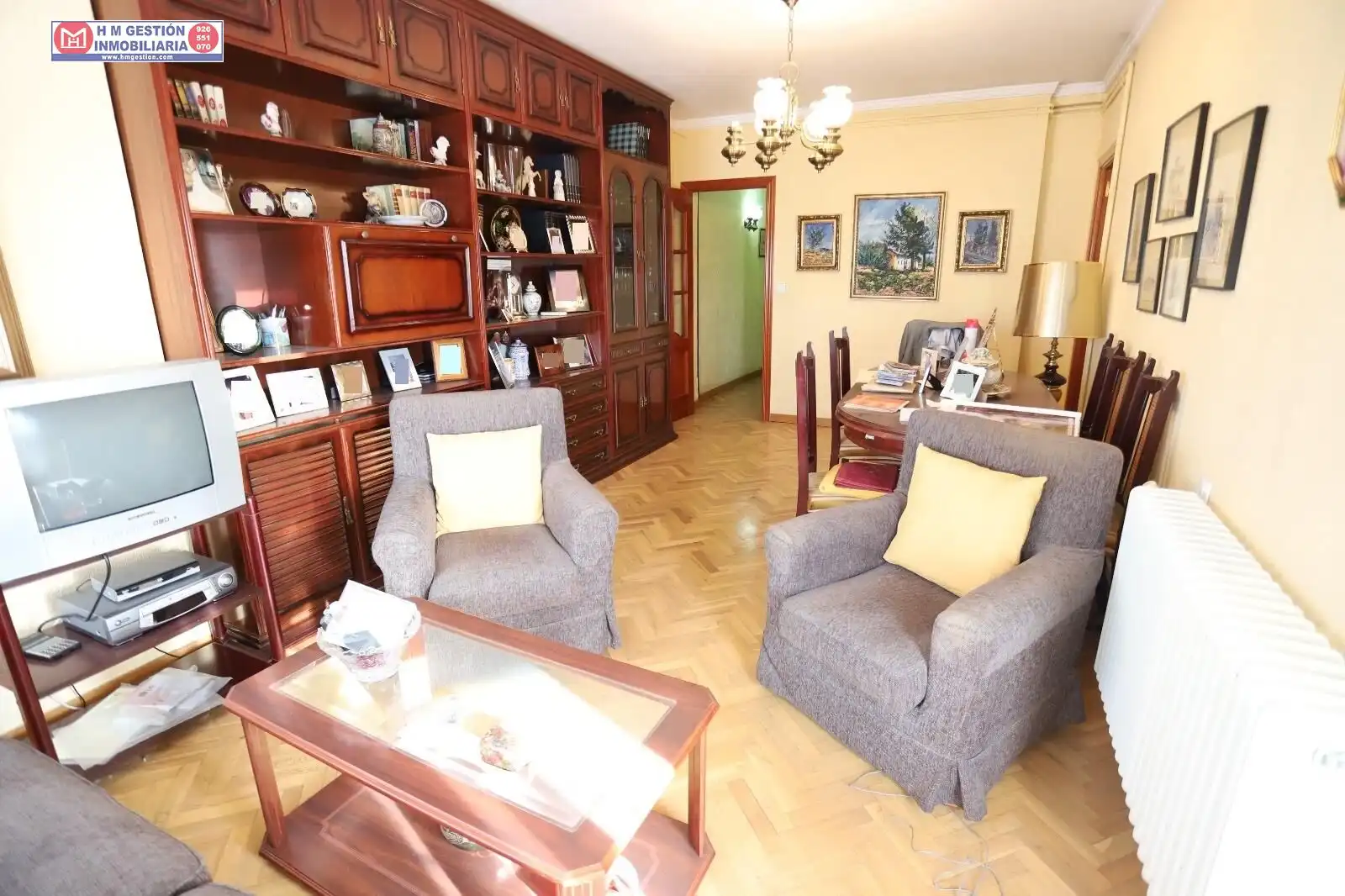 Wohnzimmer von Wohnung zum Verkauf in Alcázar de San Juan mit Heizung und Abstellraum