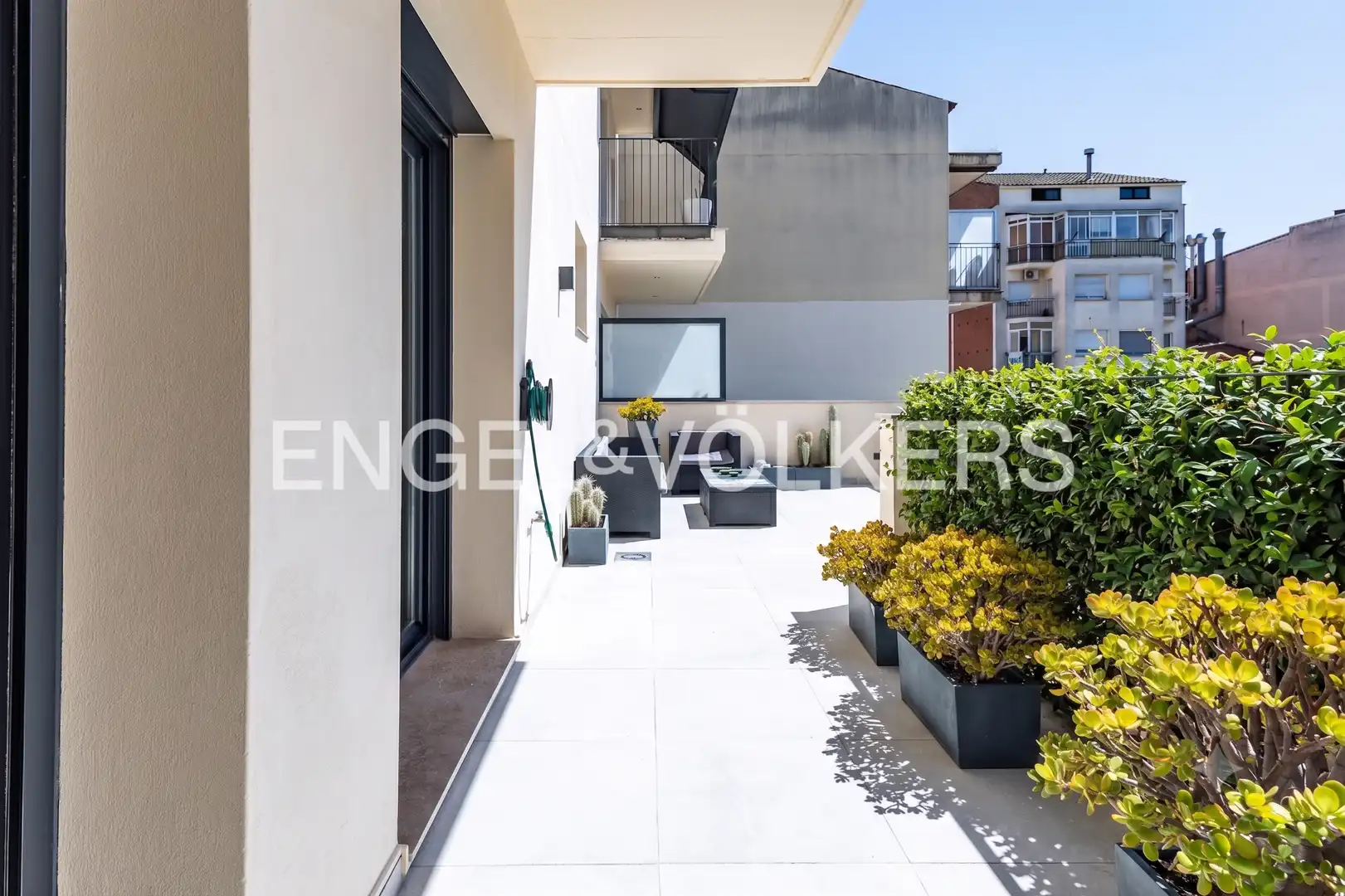 Terraza de Piso en venta en Sant Cugat del Vallès con Aire acondicionado, Calefacción y Jardín privado