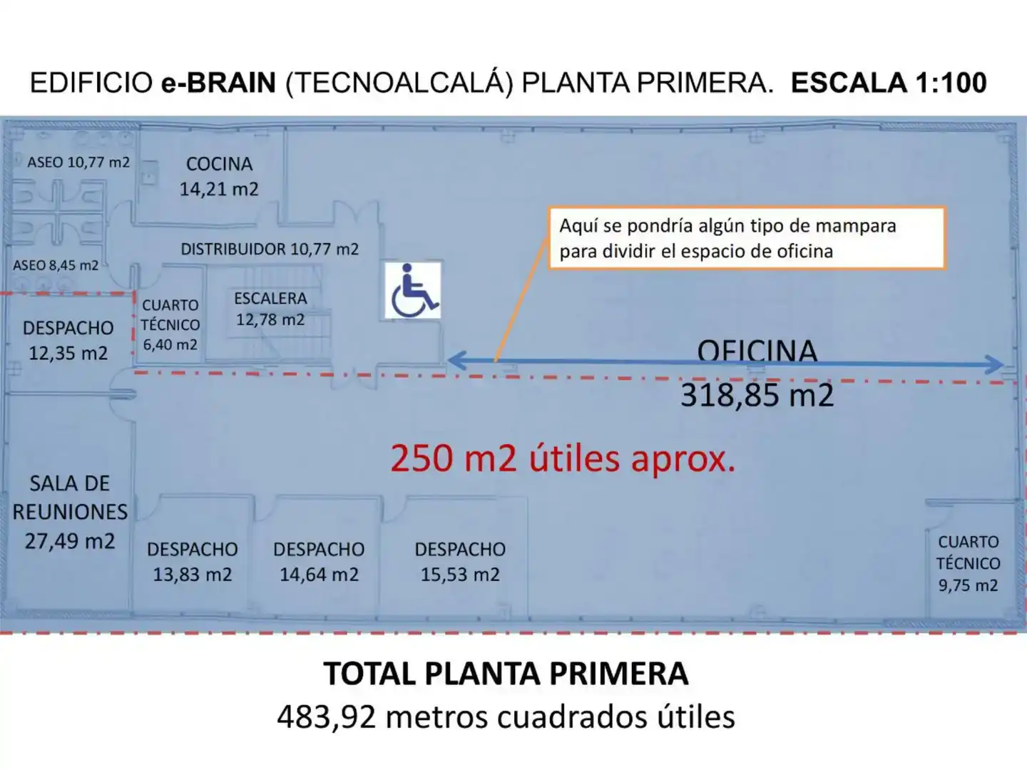 Oficina de alquiler en Alcalá de Henares