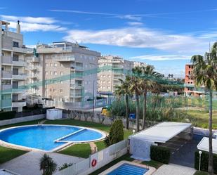 Schwimmbecken von Wohnungen zum verkauf in Daimús mit Klimaanlage, Privatgarten und Terrasse