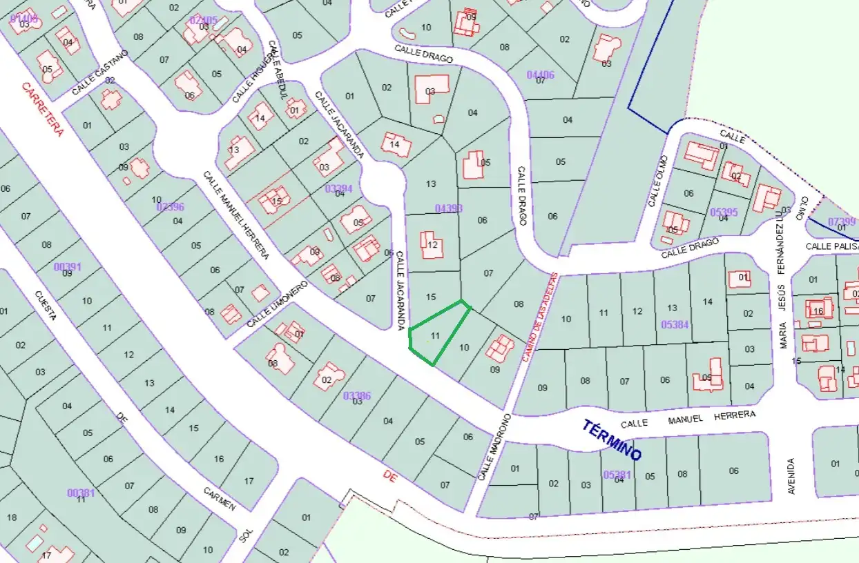 Wohnbaugrundstück zum Verkauf in Calle de la Jacaranda 11, imagen 2