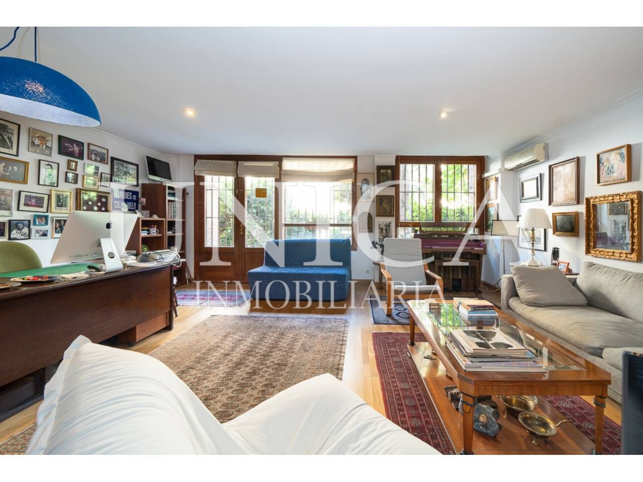 Sala de estar de Piso en venta en  Madrid Capital con Aire acondicionado, Calefacción y Parquet