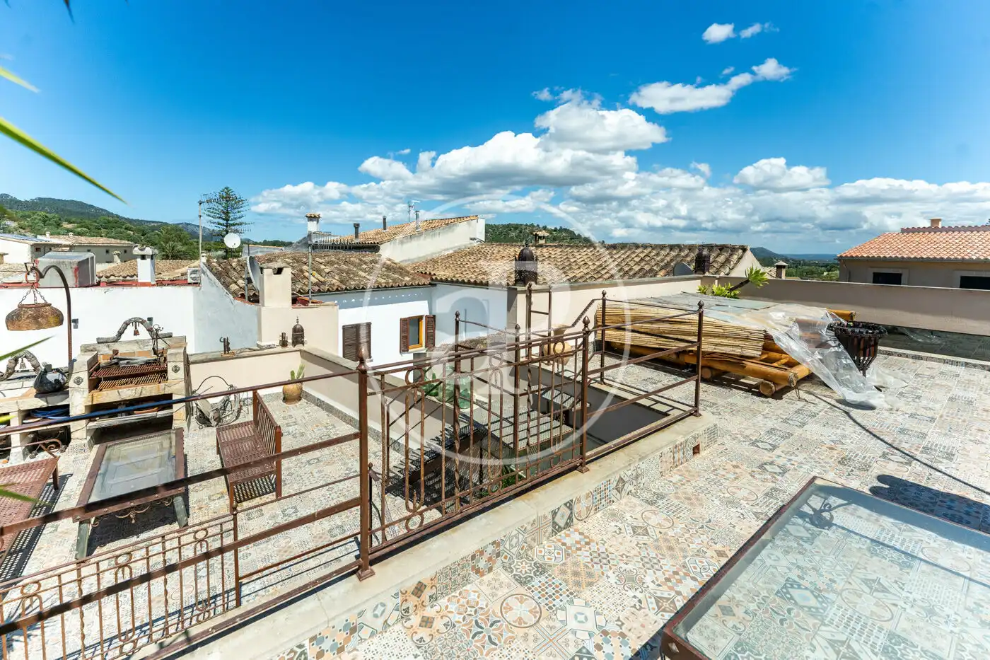 Terraza de Casa adosada en venta en Mancor de la Vall con Aire acondicionado, Calefacción y Jardín privado