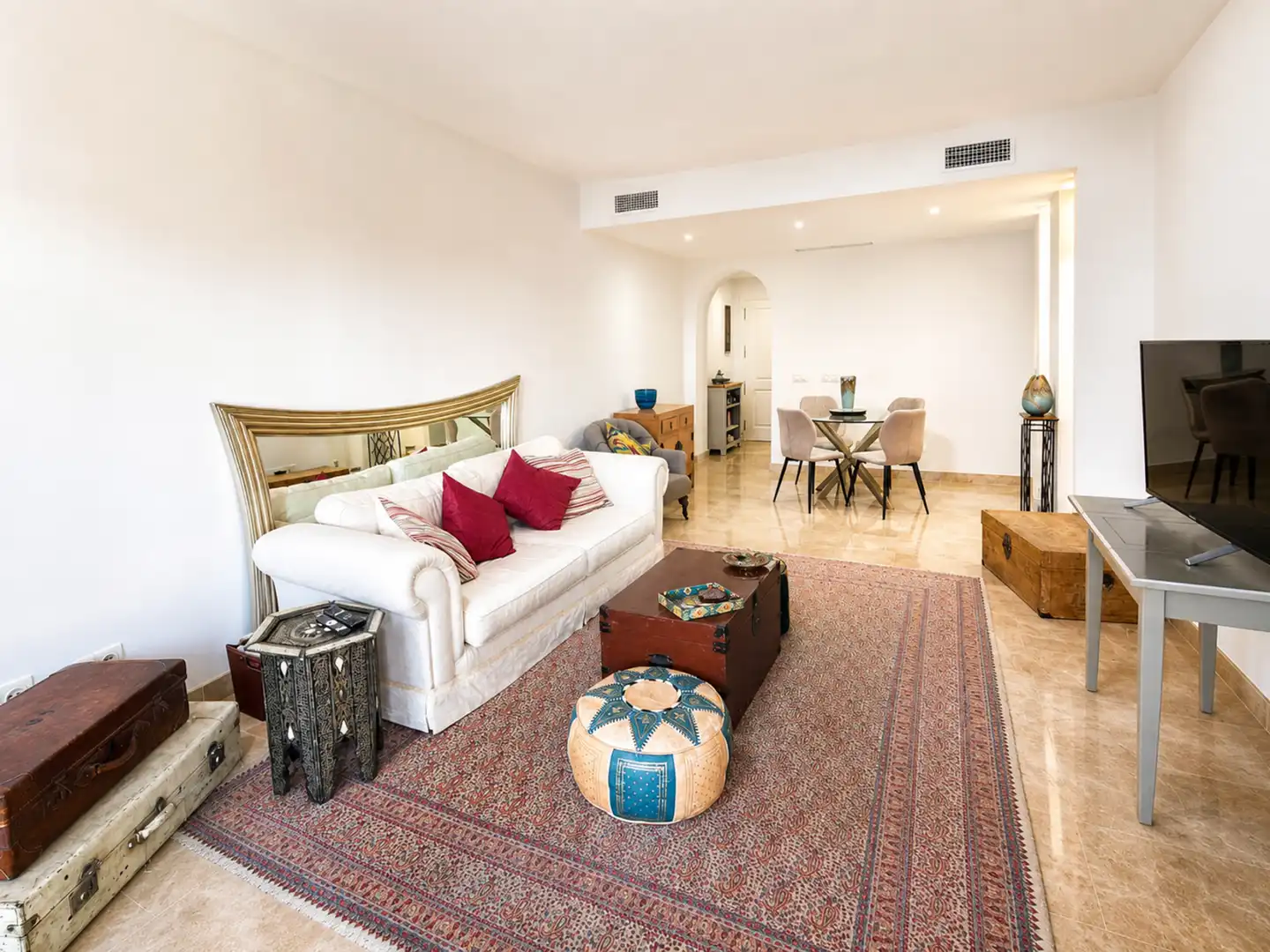 Living room of Apartments for sale in Manilva  with Air Conditioner, Terrace and Storage room