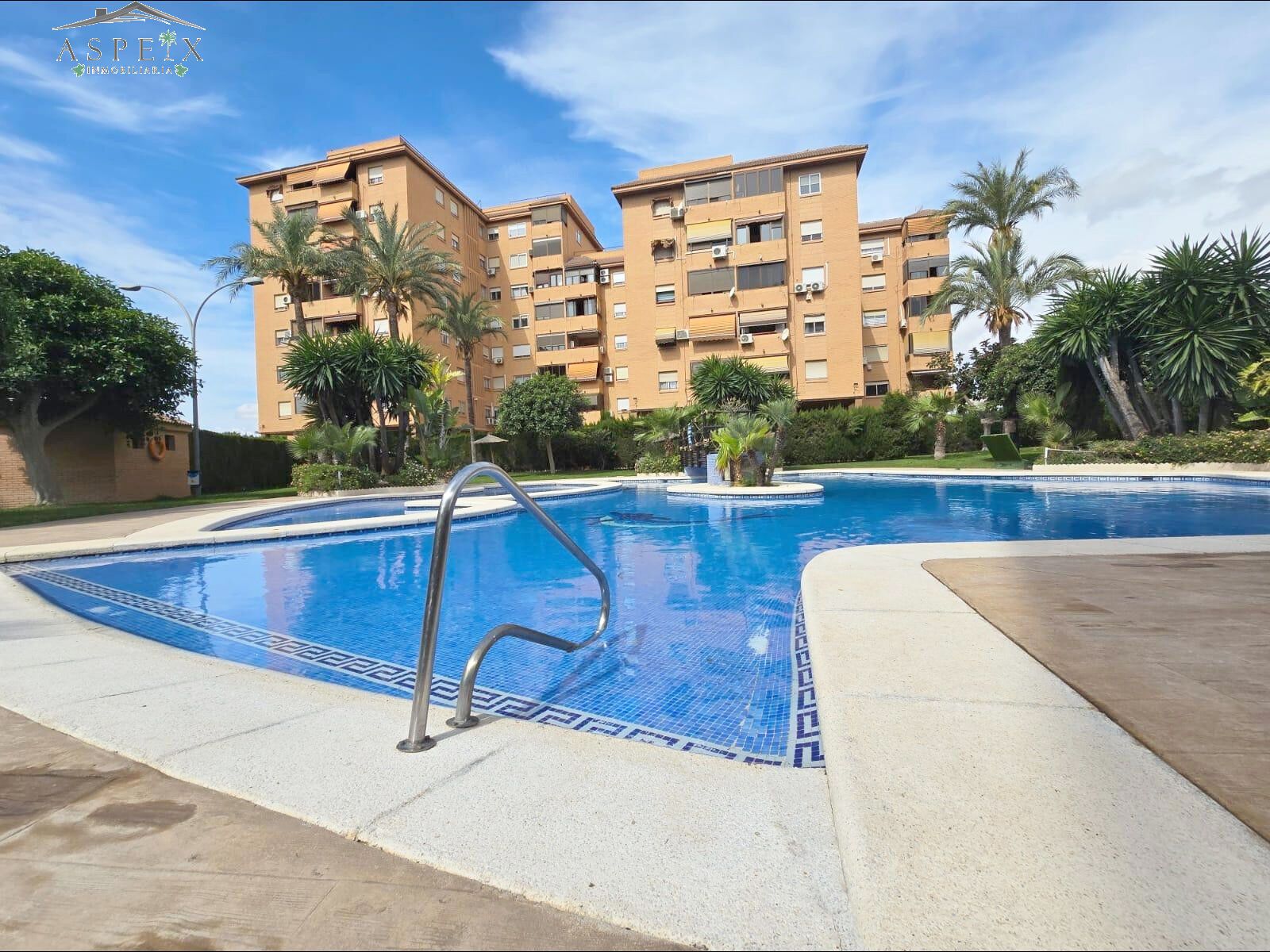 Exterior view of Flat for sale in Alicante / Alacant  with Private garden, Balcony and Community pool