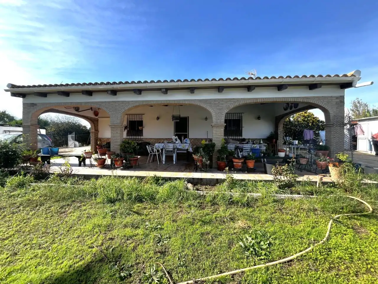 Jardín de Casa o chalet en venta en Punta Umbría con Aire acondicionado, Jardín privado y Terraza