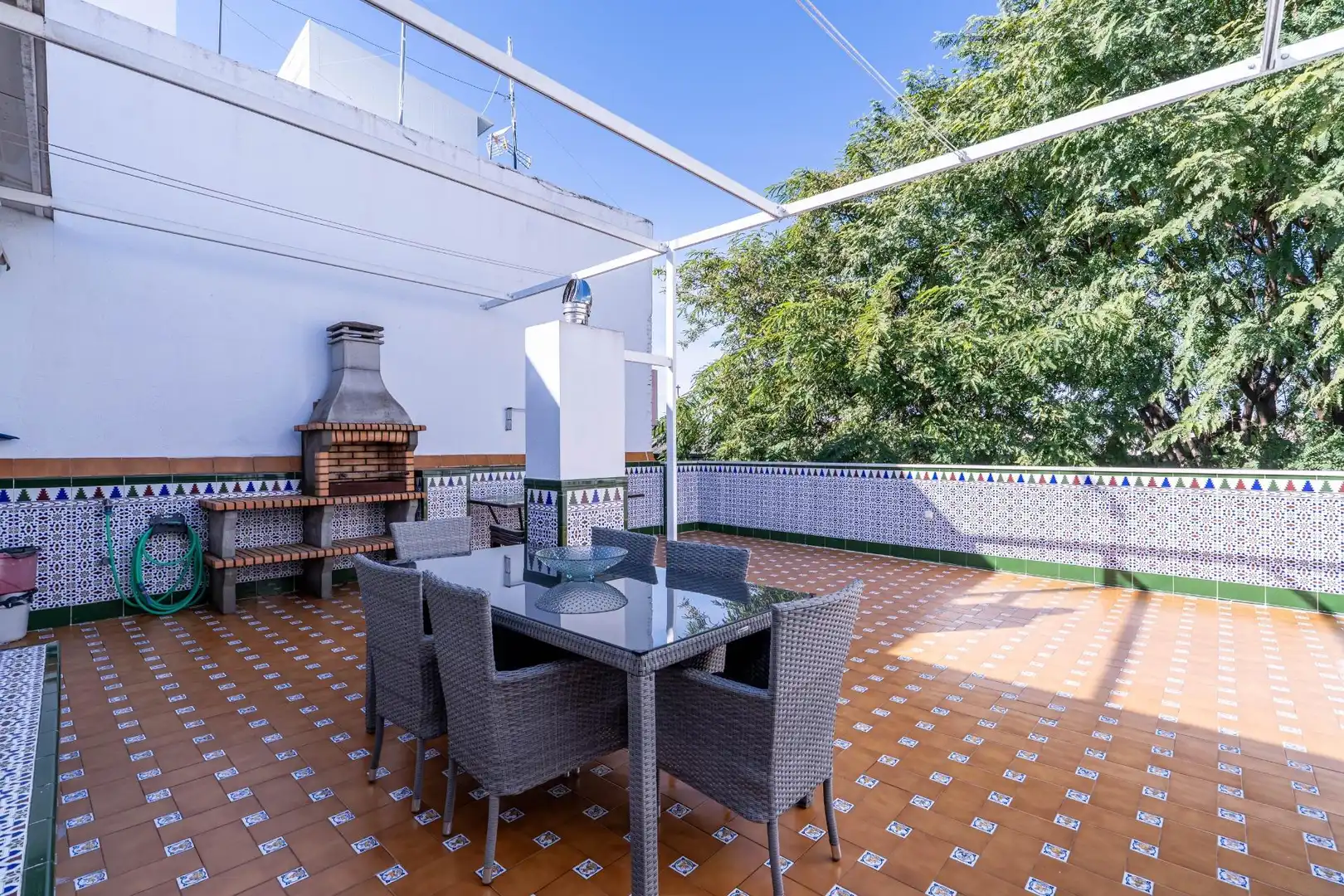 Terrasse von Dachboden zum Verkauf in Sevilla mit Klimaanlage, Heizung und Terrasse