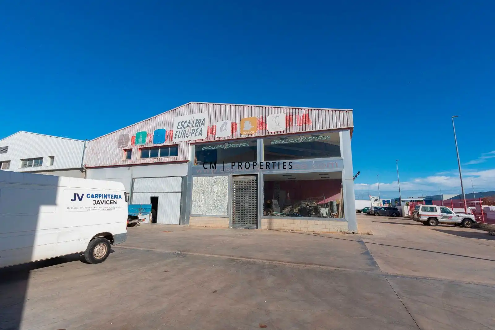 Vista exterior de Nave industrial en venta en Canet d'En Berenguer