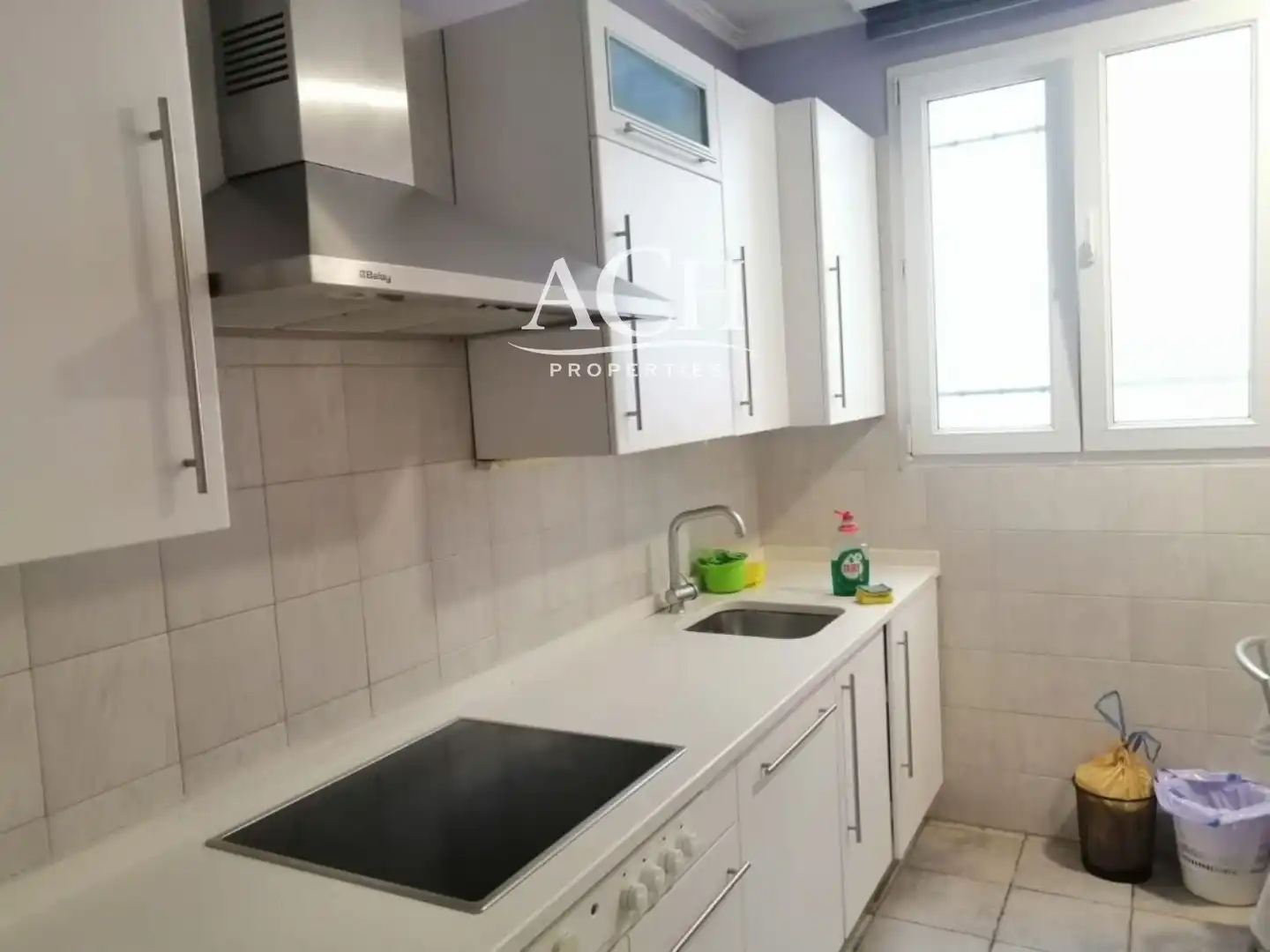 Kitchen of Flat for rent in Bilbao   with Heating, Terrace and Furnished