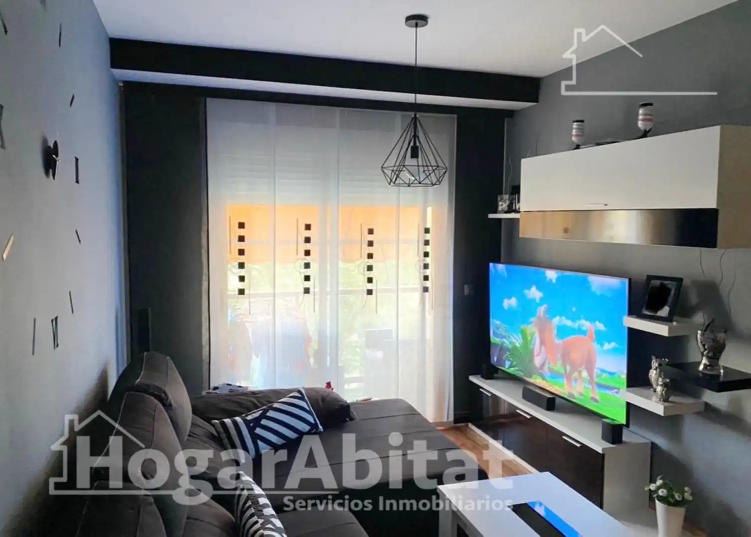 Living room of Flat for sale in Torrent  with Air Conditioner, Heating and Private garden
