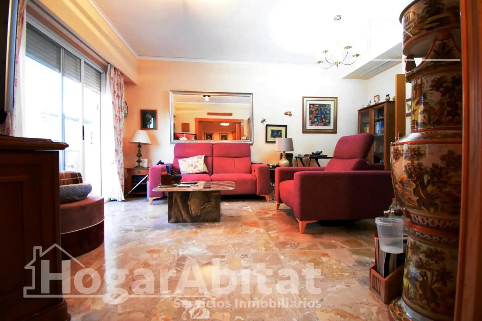 Living room of Flat for sale in Dénia  with Air Conditioner, Heating and Terrace