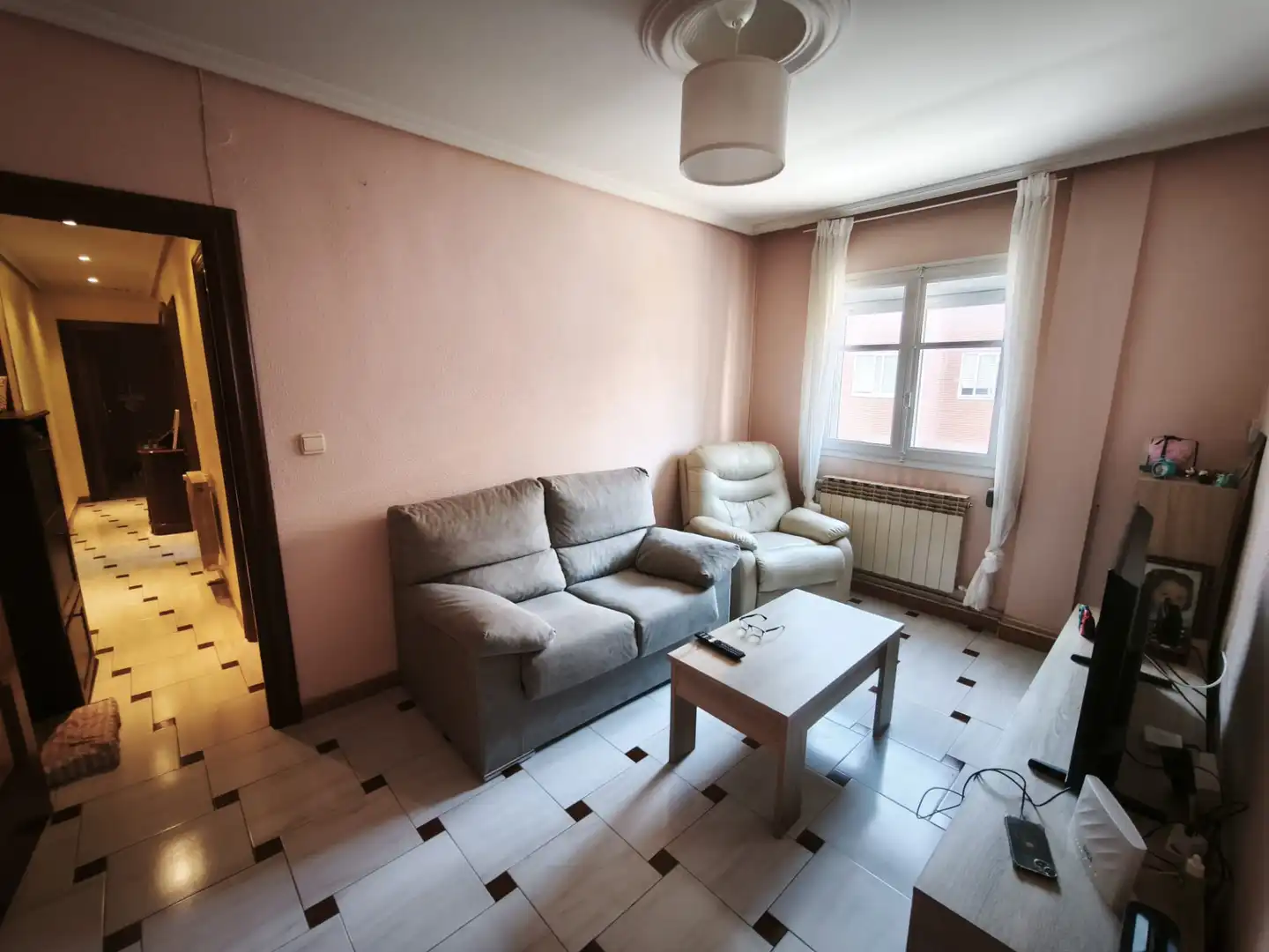 Living room of Flat for sale in Valladolid  with Heating and Balcony
