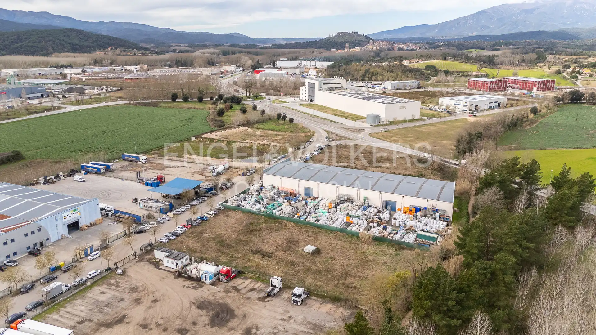 Terreny industrial de lloguer a Fogars de la Selva