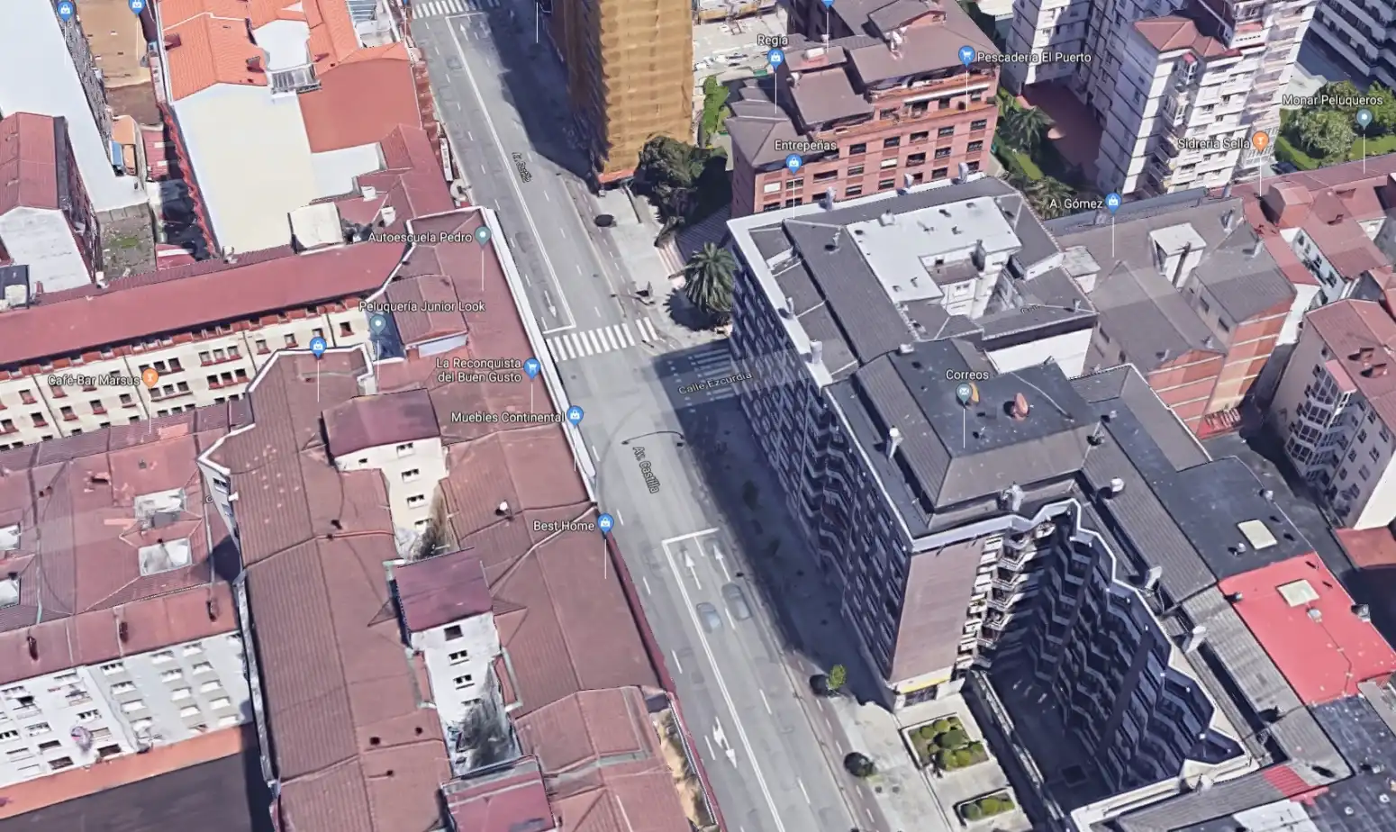 Außenansicht von Geschaftsraum zur Miete in Gijón 