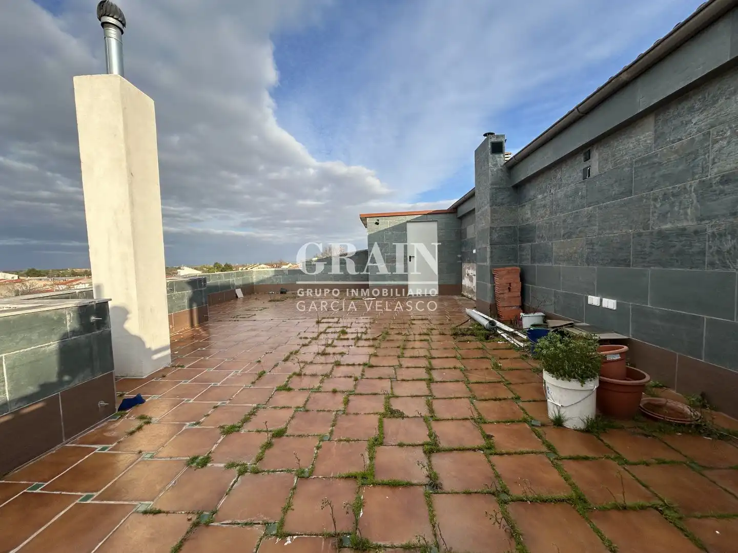 Exterior view of Attic for sale in La Gineta  with Air Conditioner, Heating and Terrace
