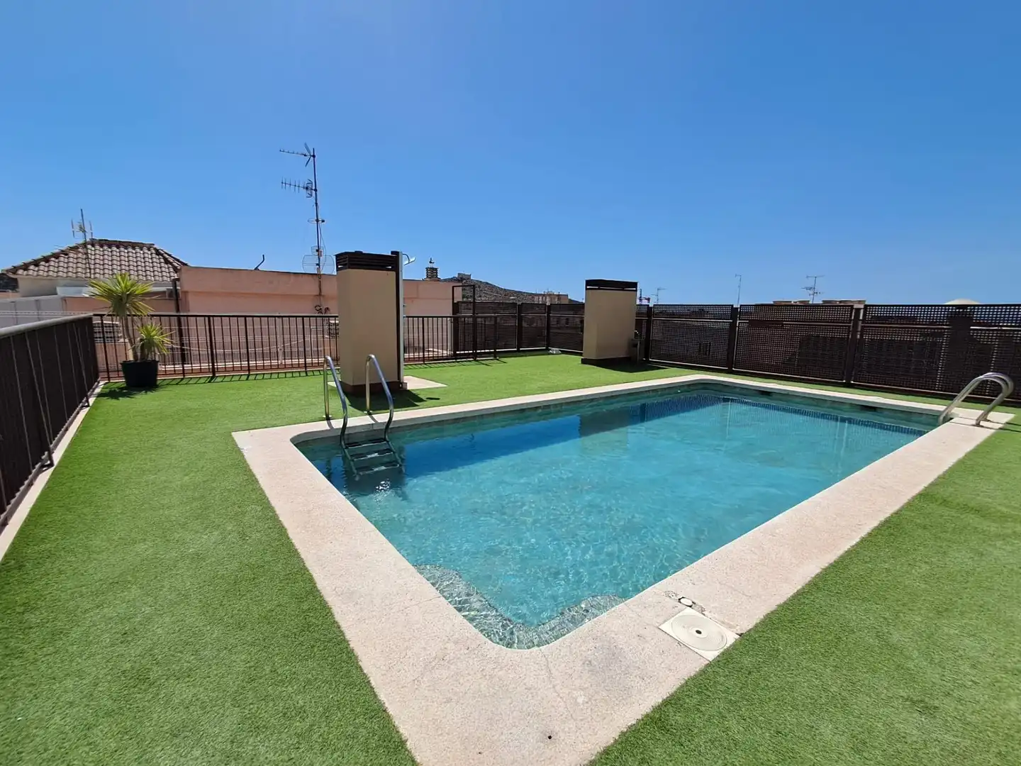 Swimming pool of Apartments for sale in Águilas  with Air Conditioner, Heating and Furnished