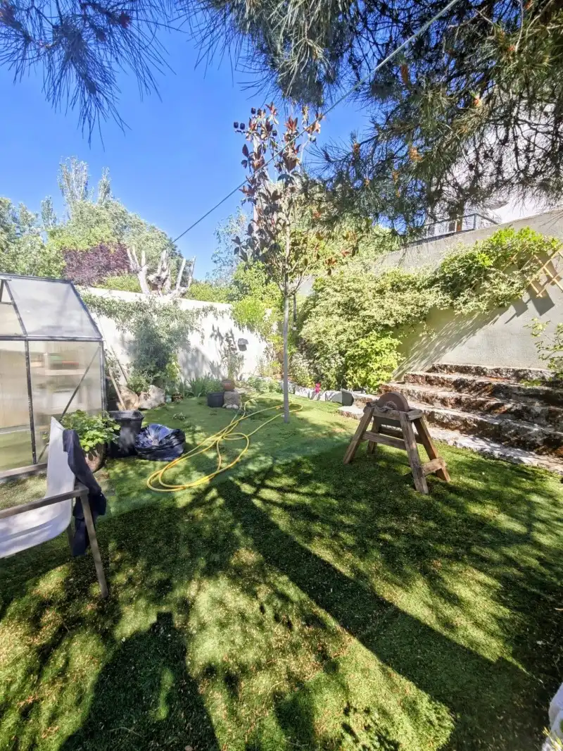 Jardí de Casa o xalet en venda en Moralzarzal amb Aire condicionat, Calefacció i Piscina