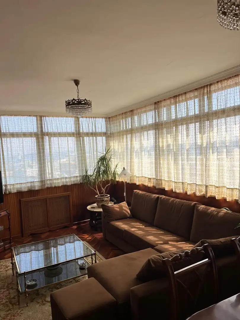 Sala de estar de Piso en venta en A Coruña Capital  con Calefacción, Terraza y Trastero