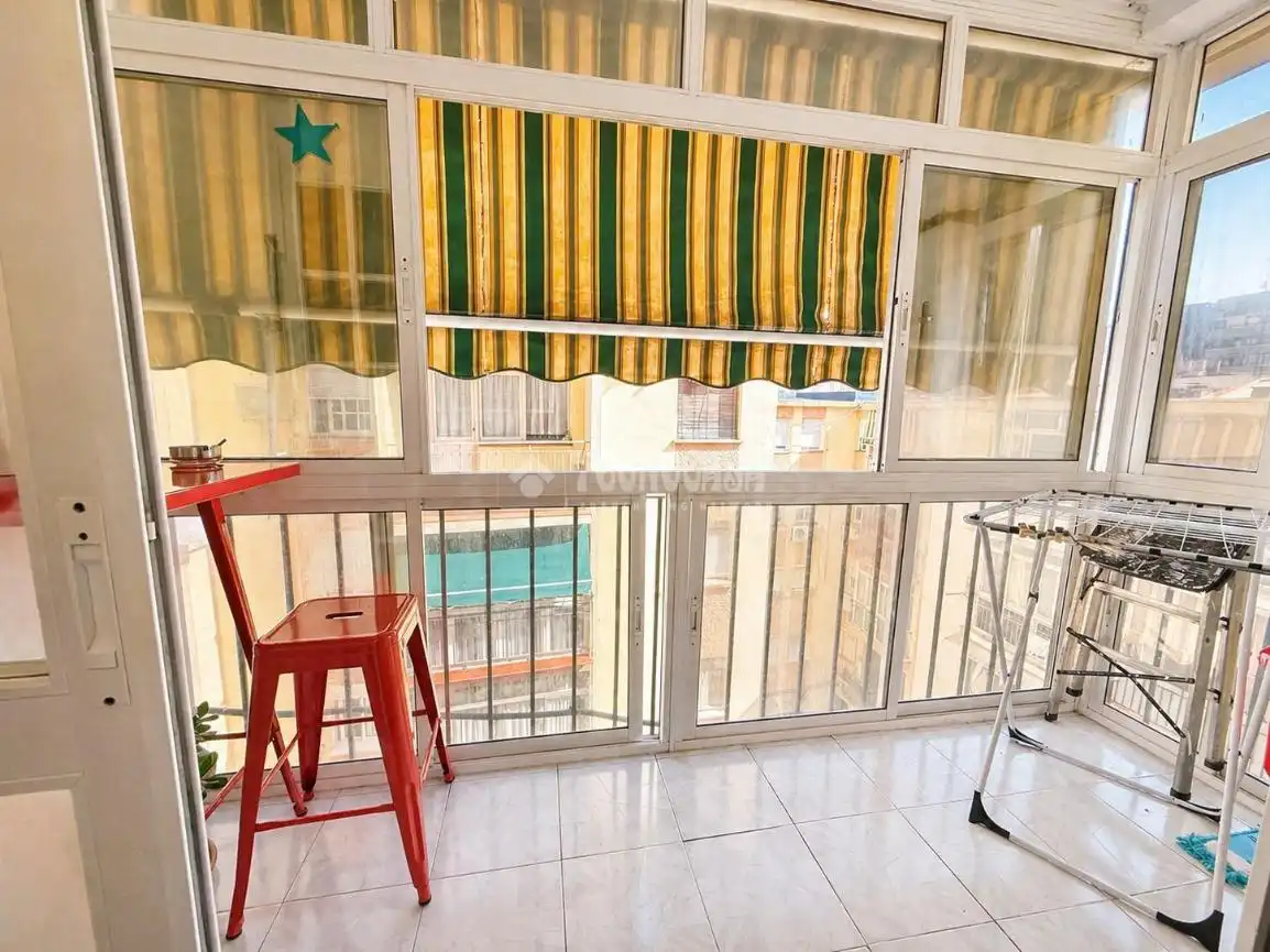Balcony of Flat for sale in Málaga  with Air Conditioner and Terrace