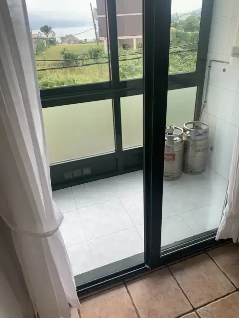 Terraza de Apartamento en venta en Marín con Parquet, Trastero y Amueblado