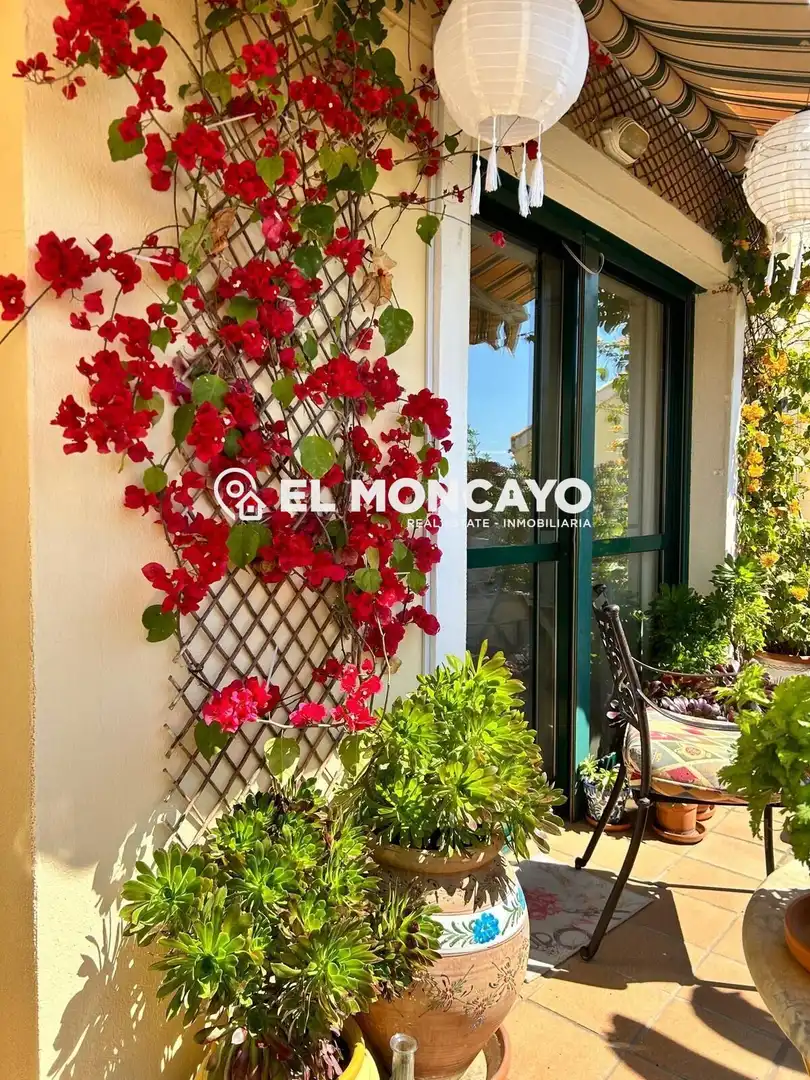 Terrassa de Casa adosada en venda en Orihuela amb Aire condicionat, Calefacció i Jardí privat
