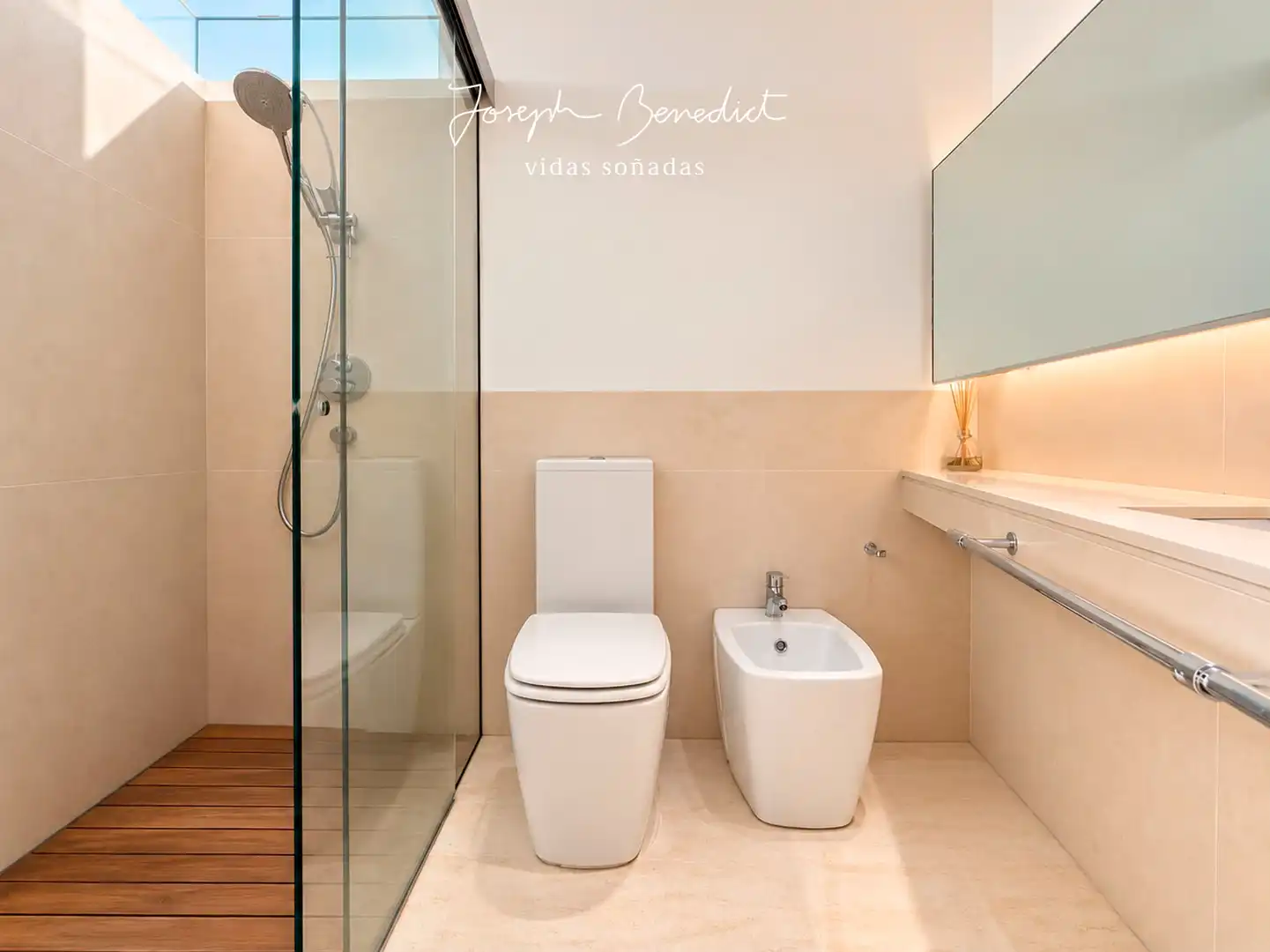 Baño de Ático de alquiler en Levantina - Montgavina - Quintmar