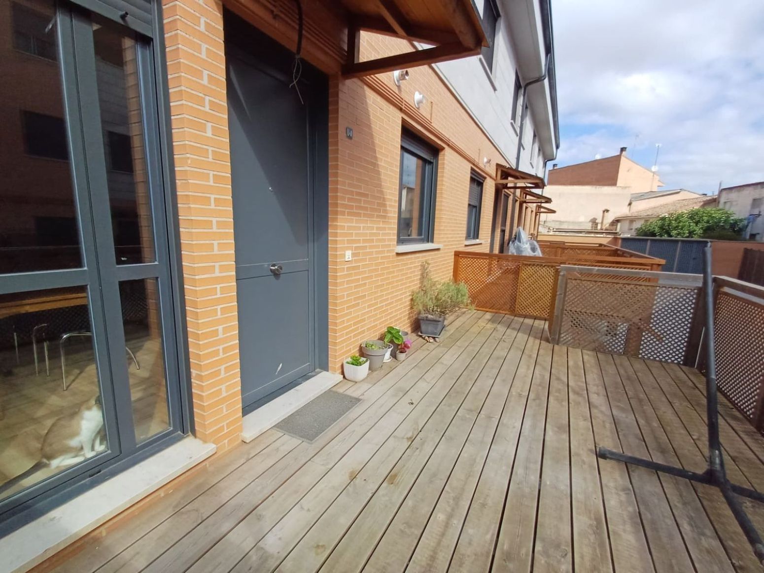 Terrassa de Casa o xalet en venda en Agoncillo amb Traster