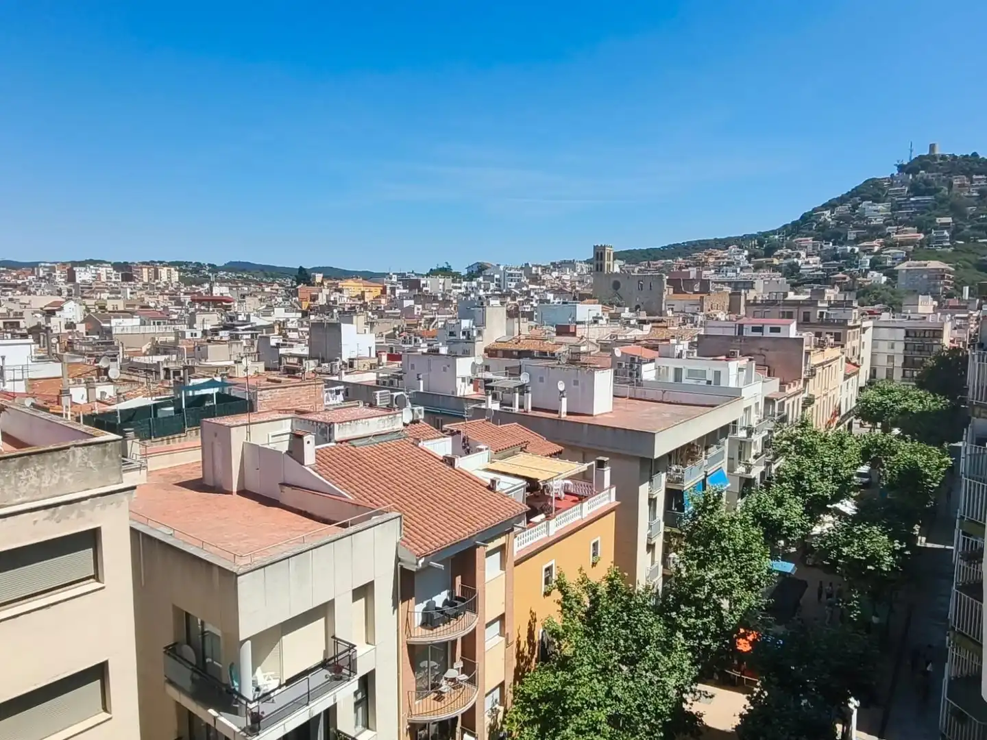 Vista exterior de Pis en venda en Blanes amb Aire condicionat, Calefacció i Balcó