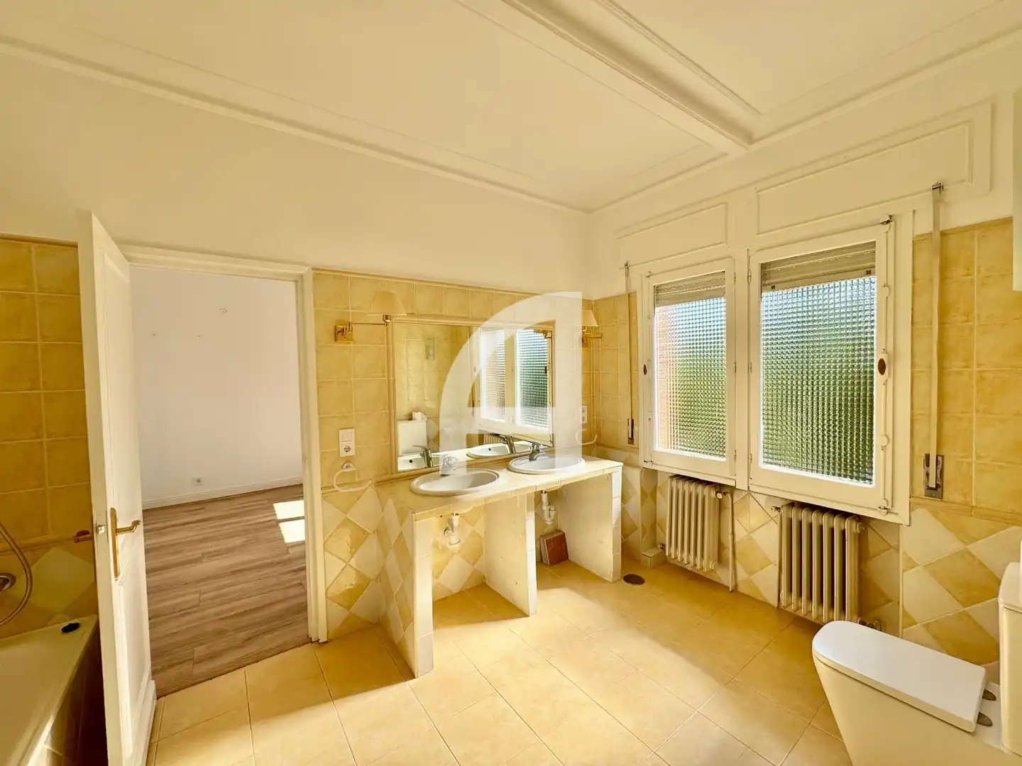 Baño de Casa o chalet en venta en Villanueva de la Cañada con Aire acondicionado, Calefacción y Jardín privado